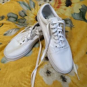 White Vans Sneakers